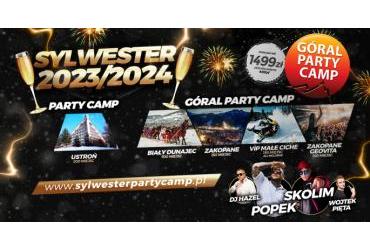 Góral Party Camp 2023 / 2024 w Białym Dunajcu k. Zakopanego - 1000 osób - 5 dni imprez