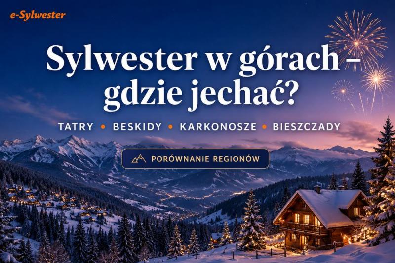 Sylwester w górach – Tatry, Beskidy, Karkonosze czy Bieszczady?