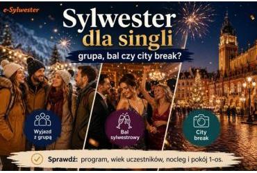 Sylwester dla singli – wyjazd z grupą, bal czy city break?
