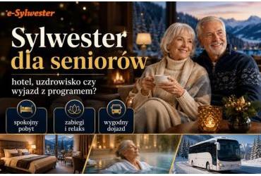 Sylwester dla seniorów – spokojny hotel, uzdrowisko czy wyjazd z programem?