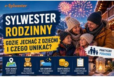 Sylwester rodzinny – gdzie jechać z dziećmi i czego unikać?