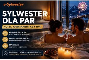 Sylwester dla par – romantyczny hotel, apartament czy SPA?