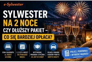 Sylwester na 2 noce czy dłuższy pakiet – co się bardziej opłaca?