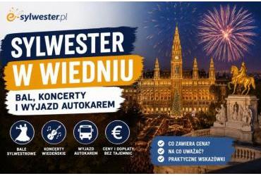 Sylwester w Wiedniu – bal, koncerty i wyjazd autokarem