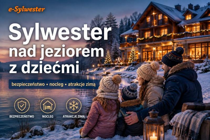 Sylwester nad jeziorem z dziećmi – nocleg i bezpieczeństwo