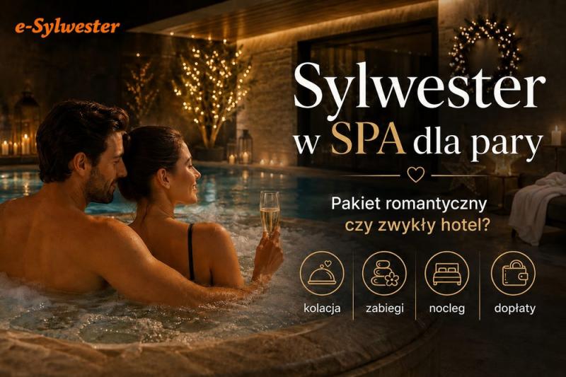 Sylwester w SPA dla pary 2026/2027 – pakiet czy hotel?