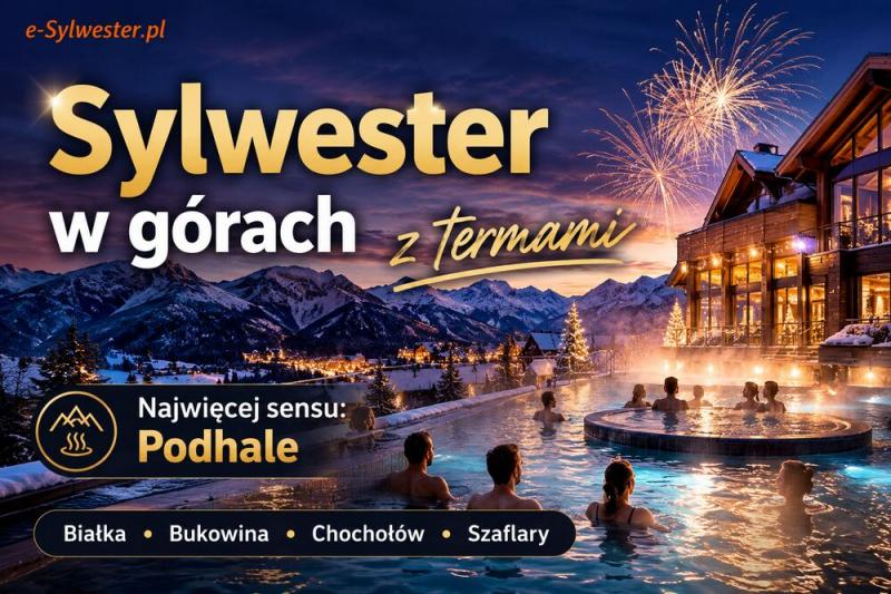 Sylwester w górach z termami 2026/2027 – gdzie jechać?
