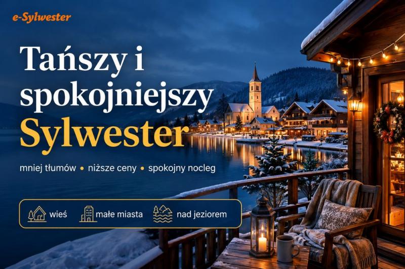 Sylwester poza sezonem turystycznym – taniej i spokojniej