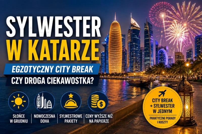 Sylwester w Katarze 2026/2027 – ceny, pogoda, czy warto?